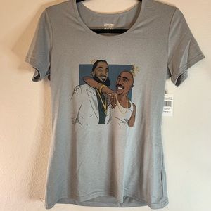 Nipsey hussle & Tupac tee
